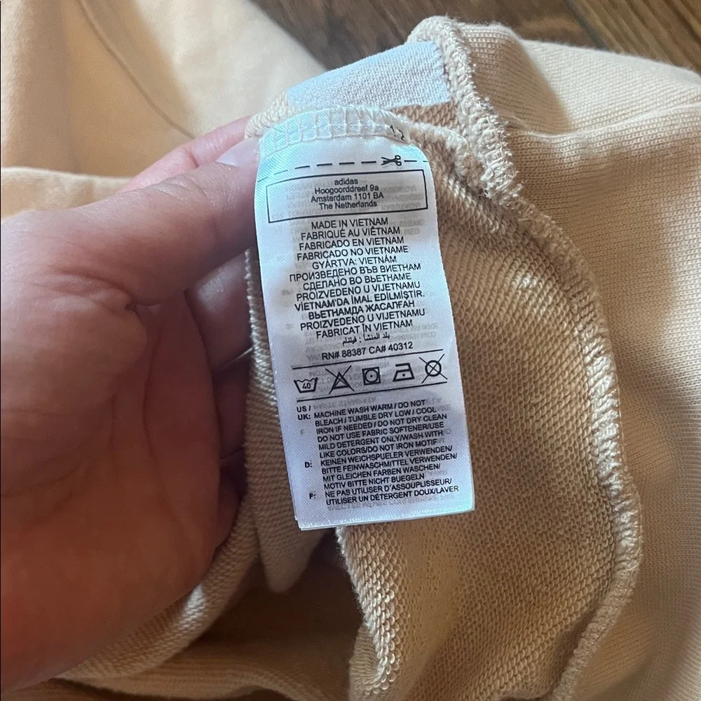 Adidas Women's Soft Pink Hoodie 4x - Picture 6 of 10